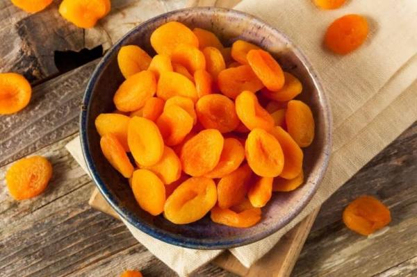 dried apricots calories