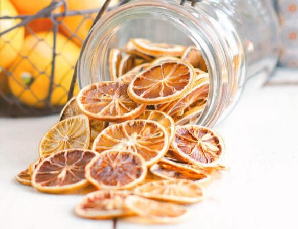 dried lemon slices